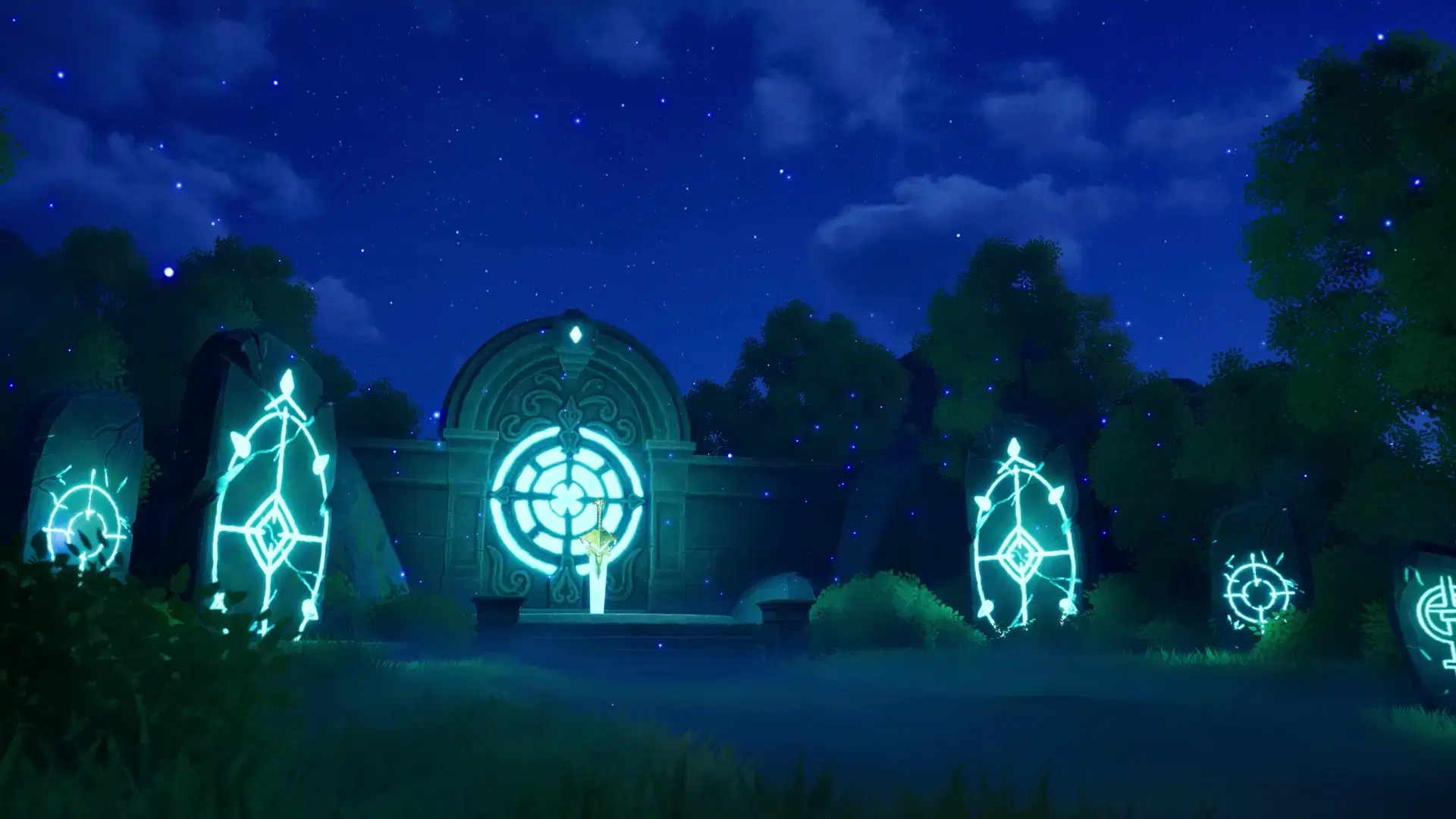 STYLIZED GAME ENVIRONMENT - Main Cinematic Frame